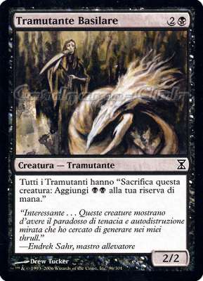 096 / 301 Tramutante Basilare comune (IT) -NEAR MINT-