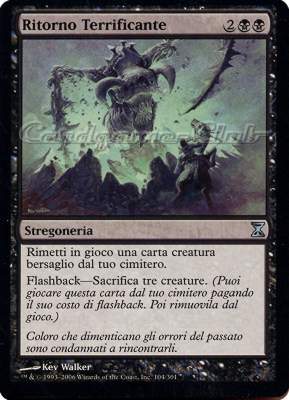 104 / 301 Ritorno Terrificante non comune (IT) -NEAR MINT-