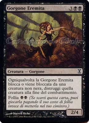 111 / 301 Gorgone Eremita comune (IT) -NEAR MINT-