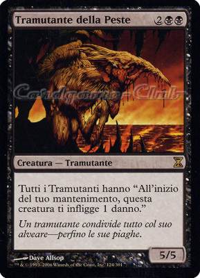 124 / 301 Tramutante della Peste rara (IT) -NEAR MINT-