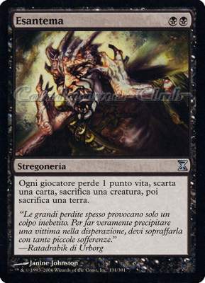 131 / 301 Esantema non comune (IT) -NEAR MINT-