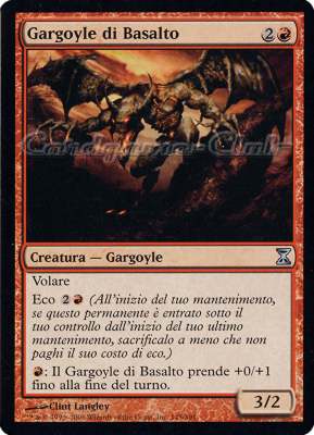 145 / 301 Gargoyle di Basalto non comune (IT) -NEAR MINT-