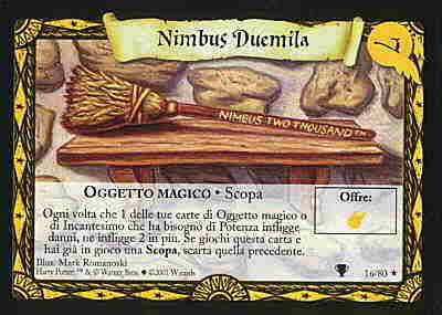16/80 Nimbus Duemila rara (IT)