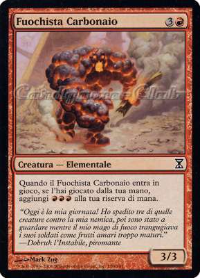 150 / 301 Fuochista Carbonaio comune (IT) -NEAR MINT-