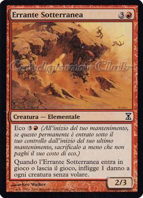 178 / 301 Errante Sotterranea comune (IT) -NEAR MINT-