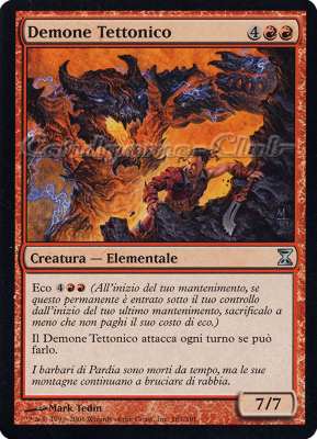 181 / 301 Demone Tettonico non comune (IT) -NEAR MINT-