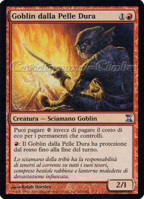 182 / 301 Goblin dalla Pelle Dura non comune (IT) -NEAR MINT-