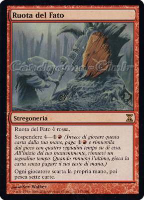 187 / 301 Ruota del Fato rara (IT) -NEAR MINT-