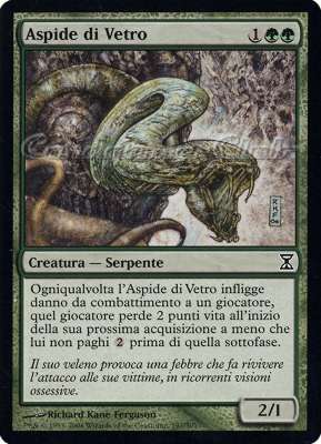 197 / 301 Aspide di Vetro comune (IT) -NEAR MINT-