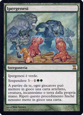 201 / 301 Ipergenesi rara (IT) -NEAR MINT-