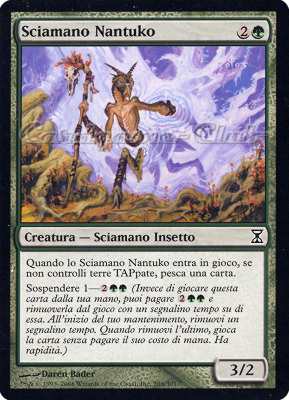 208 / 301 Sciamano Nantuko comune (IT) -NEAR MINT-