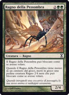 210 / 301 Ragno della Penombra comune (IT) -NEAR MINT-