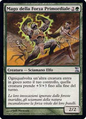 212 / 301 Mago della Forza Primordiale non comune (IT) -NEAR MINT-