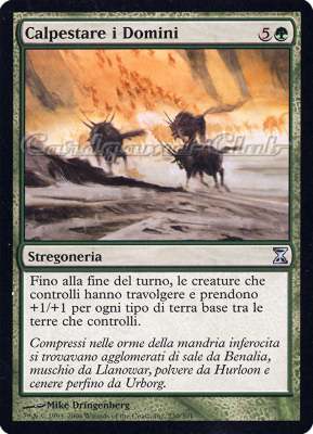 230 / 301 Calpestare i Domini non comune (IT) -NEAR MINT-