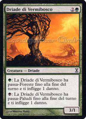 233 / 301 Driade di Vermibosco comune (IT) -NEAR MINT-