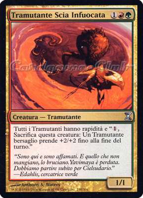 238 / 301 Tramutante Scia Infuocata non comune (IT) -NEAR MINT-