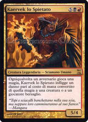 242 / 301 Kaervek lo Spietato rara (IT) -NEAR MINT-