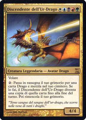 246 / 301 Discendente dell' Ur-Drago rara (IT) -NEAR MINT-
