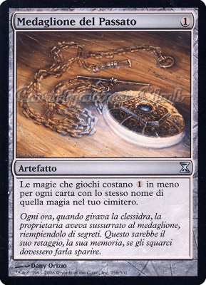 258 / 301 Medaglione del Passato non comune (IT) -NEAR MINT-