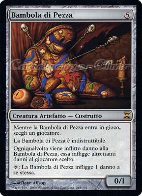 264 / 301 Bambola di Pezza rara (IT) -NEAR MINT-