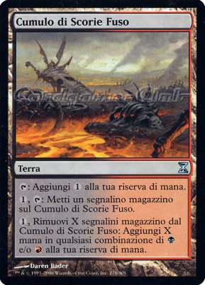 276 / 301 Cumulo di Scorie Fuso non comune (IT) -NEAR MINT-