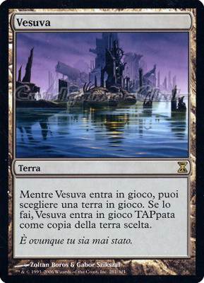 281 / 301 Vesuva rara (IT) -NEAR MINT-