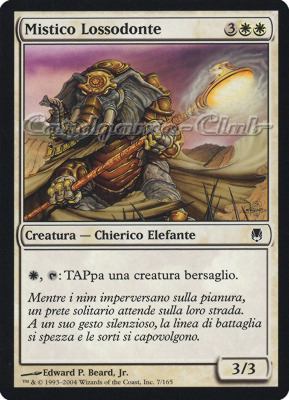 007 / 165 Mistico Lossodonte comune (IT) -NEAR MINT-