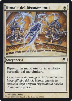 013 / 165 Rituale del Risanamento comune (IT) -NEAR MINT-