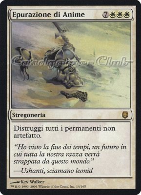 014 / 165 Epurazione di Anime rara (IT) -NEAR MINT-