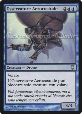 022 / 165 Osservatore Aerocustode non comune (IT) -NEAR MINT-