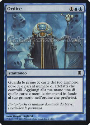 024 / 165 Ordire comune (IT) -NEAR MINT-