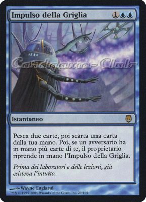 029 / 165 Impulso della Griglia rara (IT) -NEAR MINT-