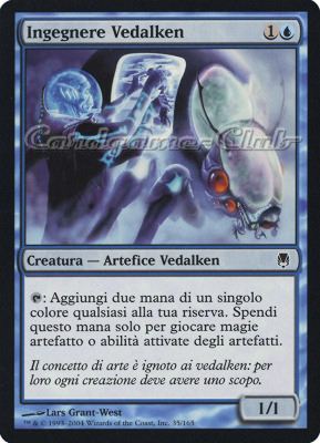 035 / 165 Ingegnere Vedalken comune (IT) -NEAR MINT-