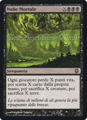 040 / 165 Nube Mortale rara (IT) -NEAR MINT-