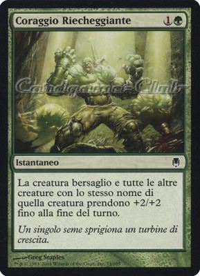 074 / 165 Coraggio Riegheggiate comune (IT) -NEAR MINT-