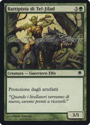 087 / 165 Battipista di Tel-Jilad comune (IT) -NEAR MINT-