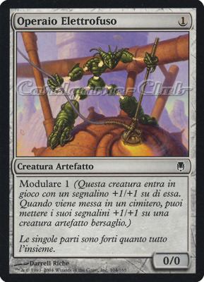 104 / 165 Operaio Elettrofuso comune (IT) -NEAR MINT-