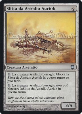 105 / 165 Slitta da Assedio Auriok non comune (IT) -NEAR MINT-