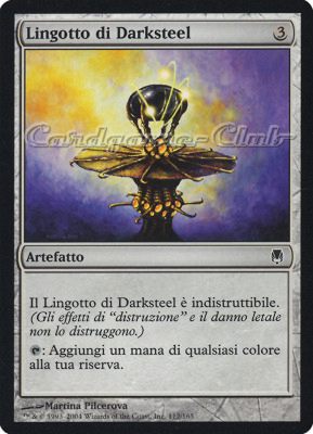 112 / 165 Lingotto di Darksteel comune (IT) -NEAR MINT-