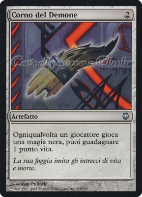 116 / 165 Corno del Demone non comune (IT) -NEAR MINT-