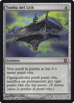 128 / 165 Tomba del Lich rara (IT) -NEAR MINT-