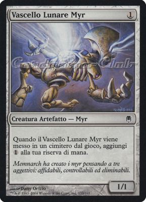 133 / 165 Vascello Lunare Myr comune (IT) -NEAR MINT-