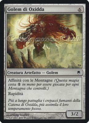 135 / 165 Golem di Oxidda comune (IT) -NEAR MINT-