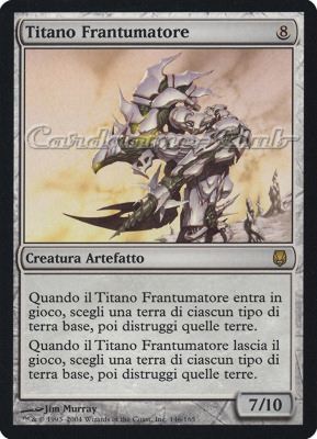 146 / 165 Titano Frantumatore rara (IT) -NEAR MINT-