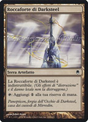 164 / 165 Roccaforte di Darksteel comune (IT) -NEAR MINT-