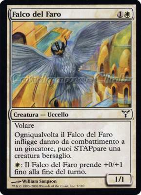 003 / 180 Falco del Faro comune (IT) -NEAR MINT-