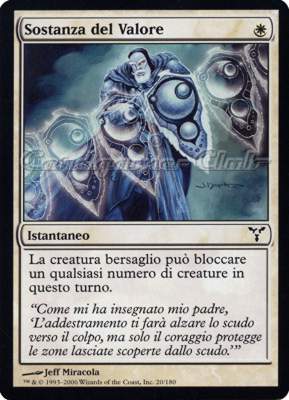 020 / 180 Sostanza del Valore comune (IT) -NEAR MINT-