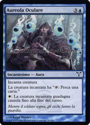 028 / 180 Aureola Oculare comune (IT) -NEAR MINT-