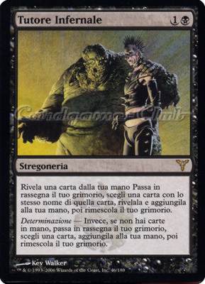 046 / 180 Tutore Infernale rara (IT) -NEAR MINT-