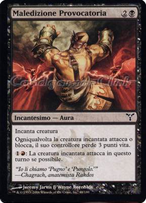 048 / 180 Maledizione Provocatoria comune (IT) -NEAR MINT-
